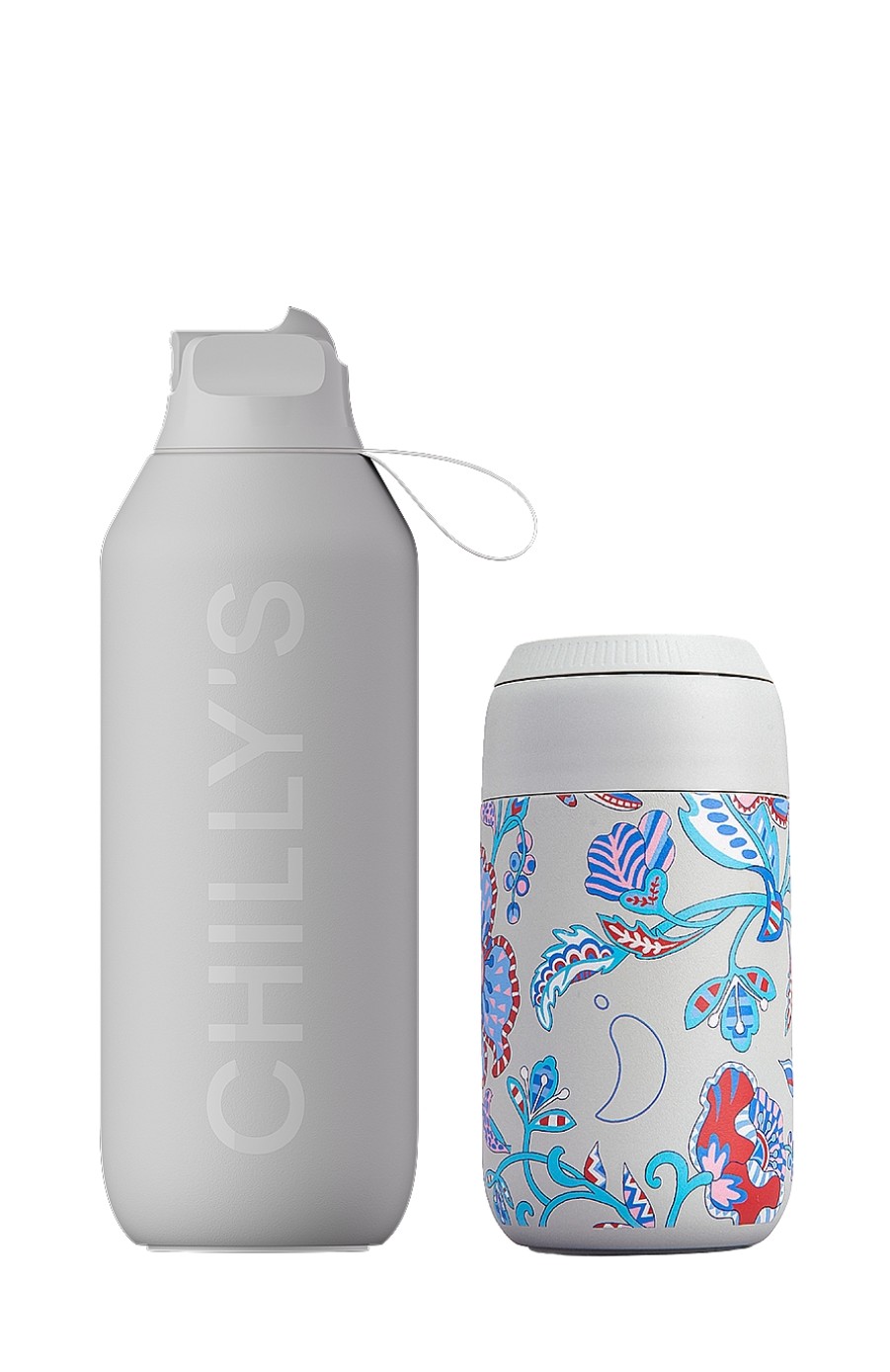 Christmas|BOTTLES Chilly's | Flip Bottle/Cup Granite/Liberty Set